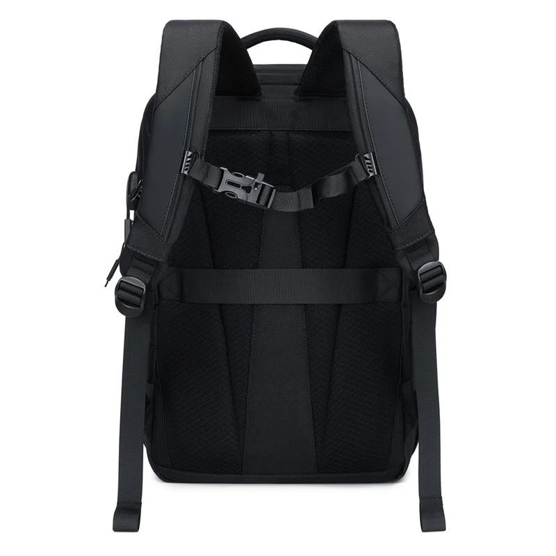 COOLBELL CB-8316 15.6 Inch Laptop Backpack for Men Business / Short Trip Travel Bag Splash-Proof Daypack - Black