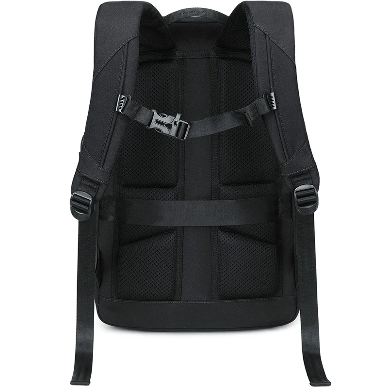 COOLBELL CB-8318 30L Breathable Business Travel Backpack Large Capacity Waterproof 15 inch Laptop Storage Bag - Black