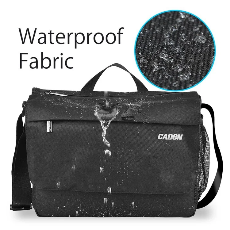 CADEN K12 Sac à Bandoulière DSLR Camera Messenger à Grande Capacité Pour Les Voyages en Plein Air