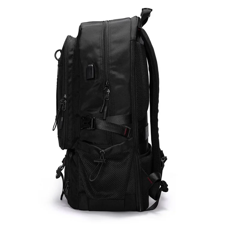 Reiserucksack 60L Große Kapazität Lässig Wandern Klettern Schultern Bag Expandable Weekender Tasche Mit Schuhablagerungsfach Für Männer Und Frauen