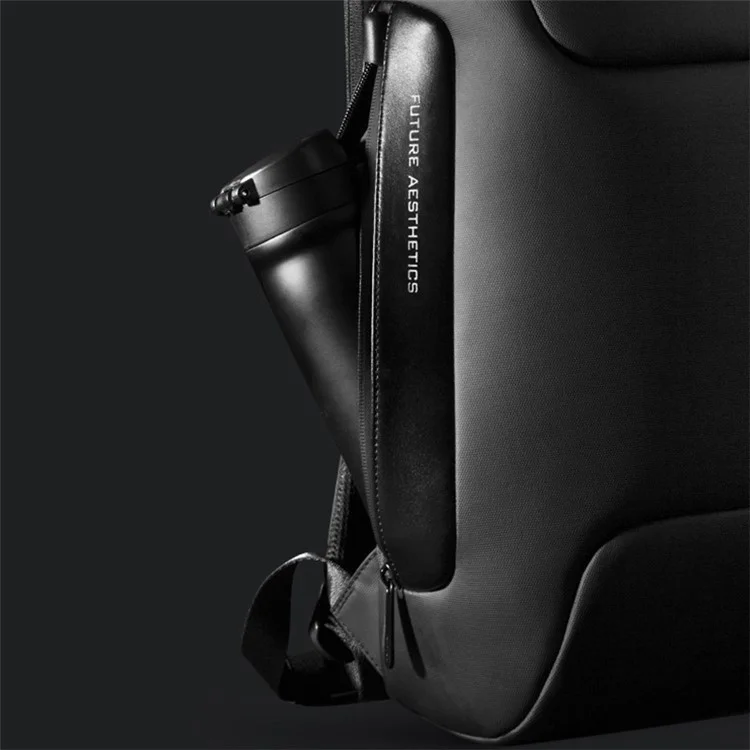 Bange BG-7216 Men Business Travel Oxford Cloth Rackpack Rackpack Antiff Laptop Для Хранения Для Хранения Для Хранения Платы за Зарядки Порта - Черный