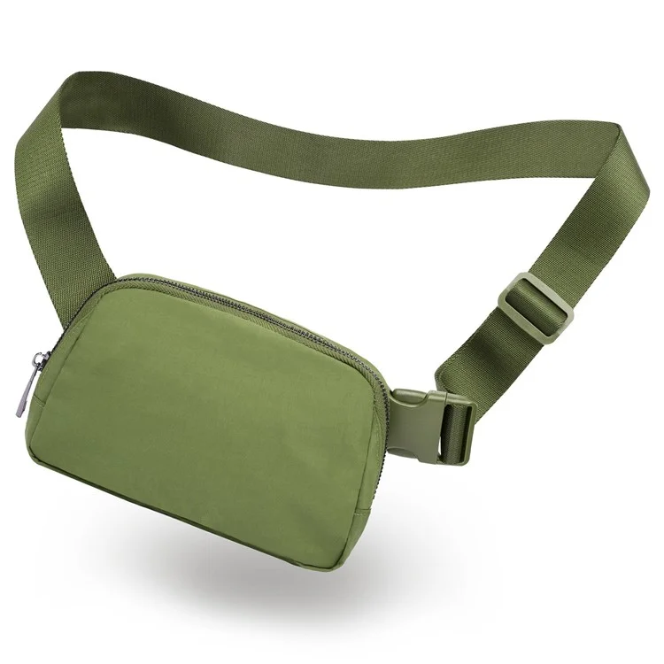 JBL-01 Waterproof Wasit Bag Crossbody Bag Lightweight Chest Daypack Shoulder Bag Travel Running Bag for Men and Women - Army Green