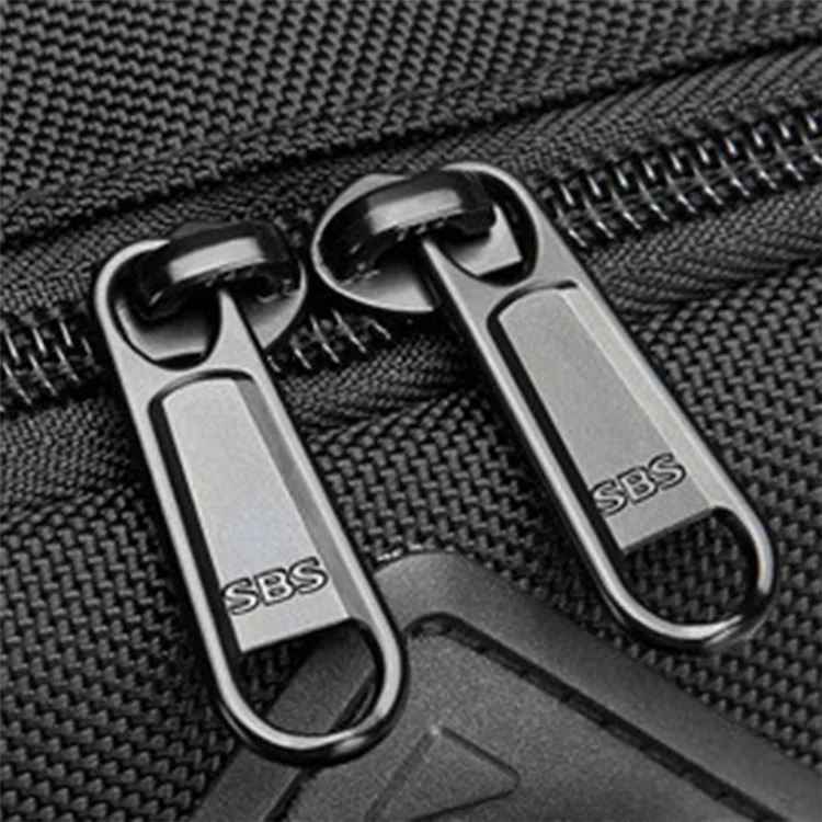 OZUKO 9585 Sling Chest Bag Large Capacity Outdoor Sports Tactical Waterproof Crossbody Shoulder Bag - Black