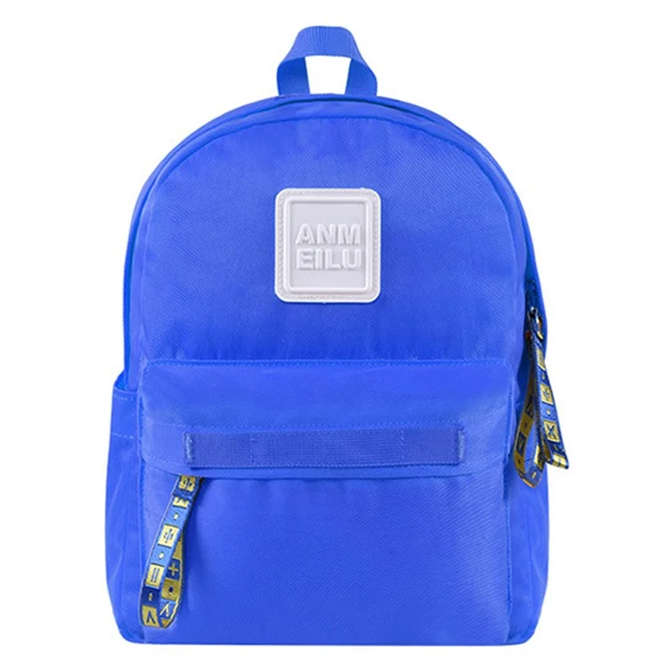 ANMEILU 1043 Solid Color Casual Nylon Backpack Mini Shoulder Bag for iPad Pro 9.7-inch (Small Size) - Blue