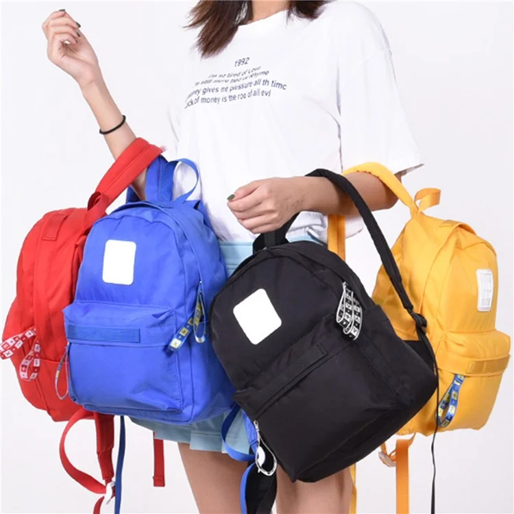 ANMEILU 1043 Solid Color Casual Nylon Backpack Mini Shoulder Bag for iPad Pro 9.7-inch (Small Size) - Blue