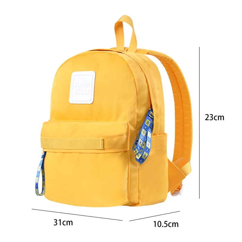 ANMEILU 1043 Jednokolorowy Pielęgnacyjny Plecak z Nylonu Mini Torebka na Ramię na iPad Pro 9,7-calowy (Mały Rozmiar) - Czerwony