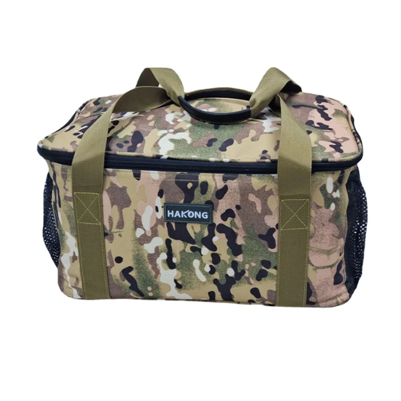 HAKONG Bolsa de Campamento de Camuflaje al Aire Libre de Gran Capacidad para Picnic