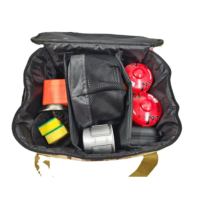 HAKONG Bolsa de Campamento de Camuflaje al Aire Libre de Gran Capacidad para Picnic