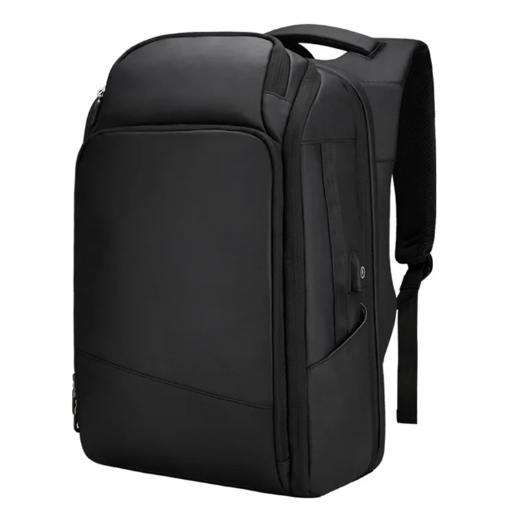 ML8018 Großer Business-Laptop-Rucksack Reise-Rucksack Tasche Wasser-abweisend Schultertasche mit externer USB-Ladestation