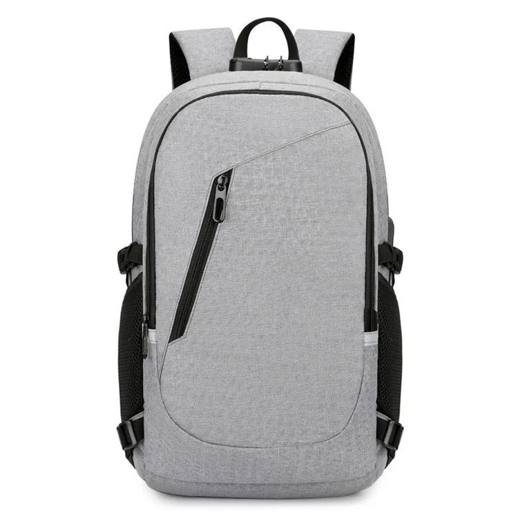 Sac à dos large YS-119T, sac à dos anti-eau pour ordinateur portable, sac de voyage Rucksack, sac de transport pour le camping - Gris