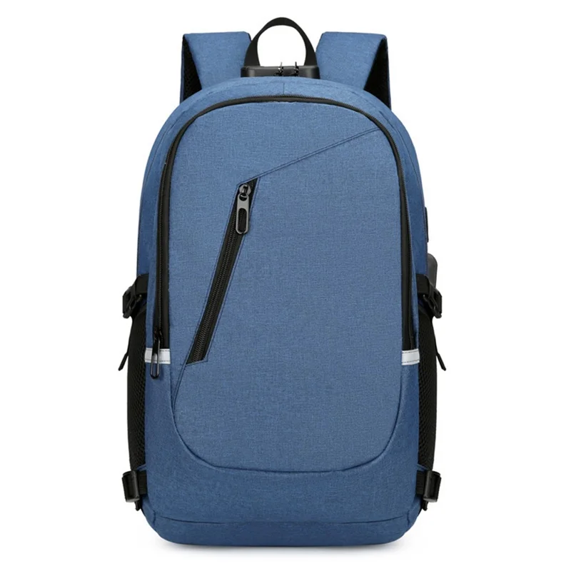 YS-119T Large Backpack Water Repellent Laptop Backpack Travel Rucksack Camping Carrying Shoulders Bag - Blue