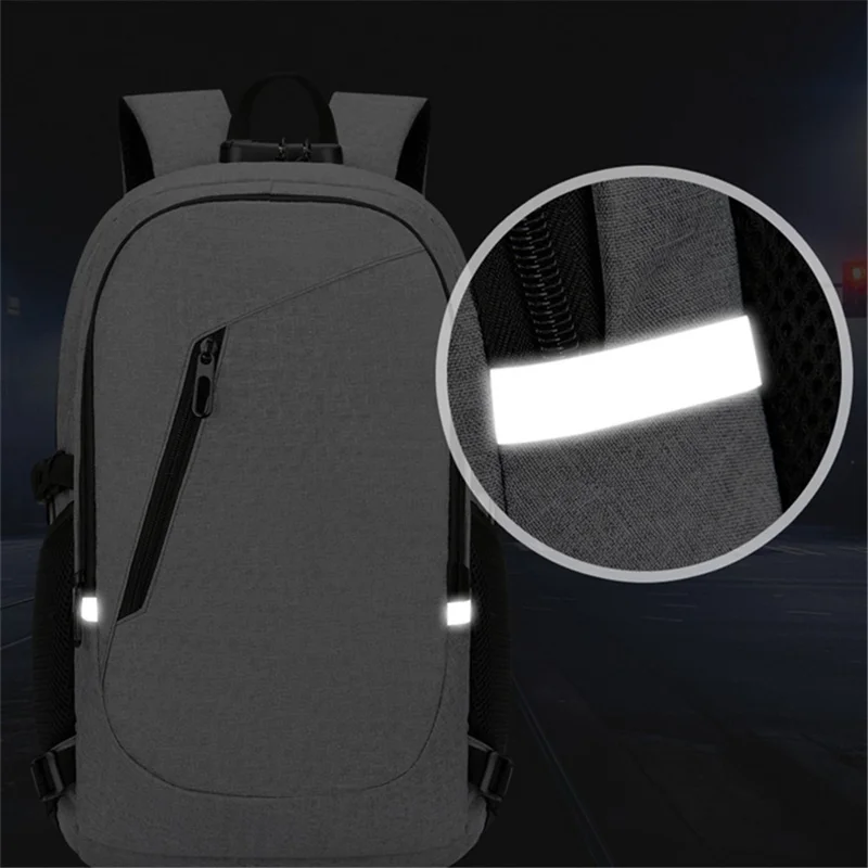 YS-119T Large Backpack Water Repellent Laptop Backpack Travel Rucksack Camping Carrying Shoulders Bag - Blue