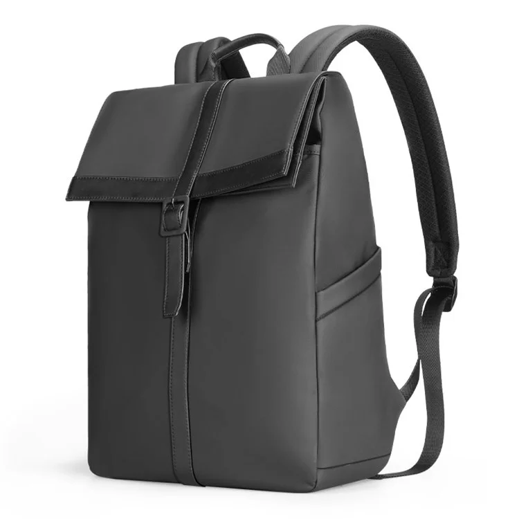 MARK RYDEN MR2011-L Men's Laptop Storage Bag Shoulders Backpack Oxford Cloth+PU Travel Bag Business Backpack