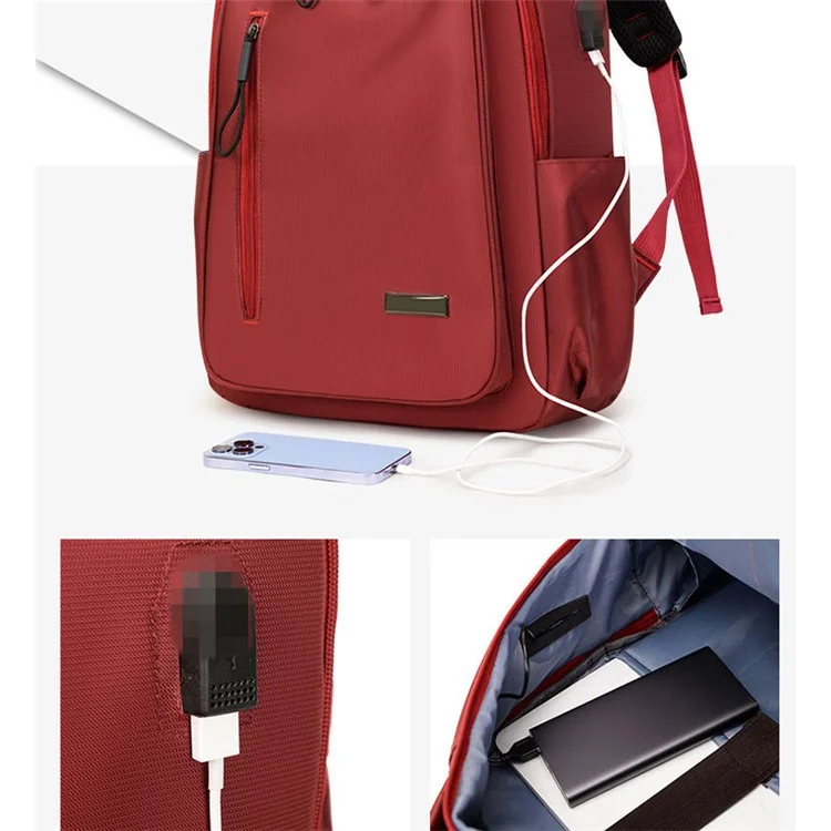 Casual Backpack Laptop Daypack Bookbag School Travel Shoulder Bag - Green