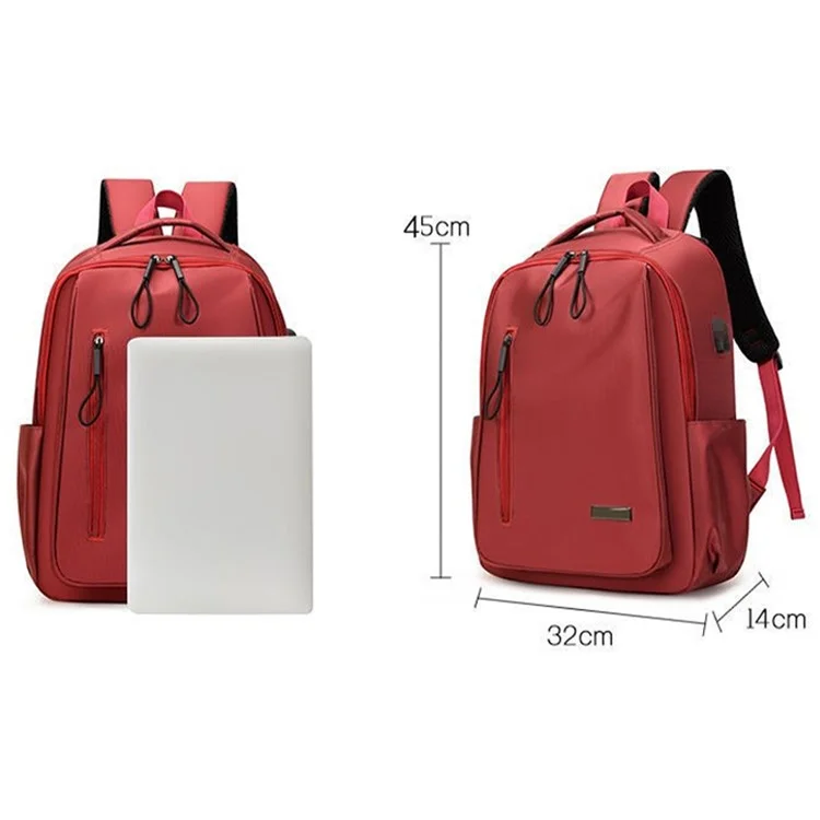 Casual Backpack Laptop Daypack Bookbag School Travel Shoulder Bag - Green