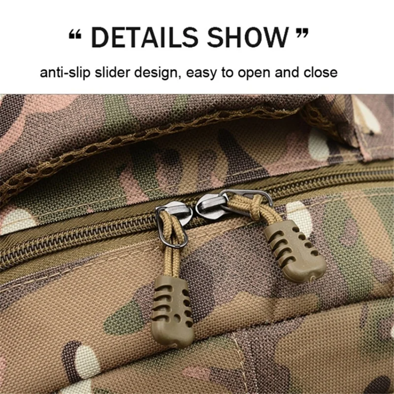 Sac à dos casual de voyage en camouflage pour hommes et femmes, grande capacité, double épaules - Camouflage