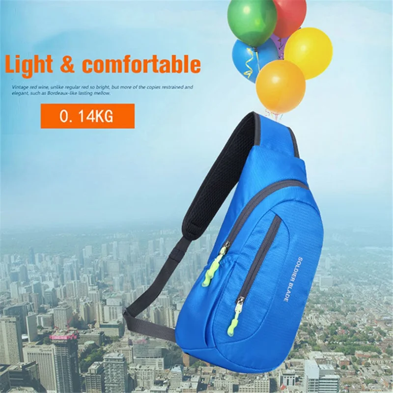 SOLDIER BLADE 1104 Cycling Shoulder Bag Outdoor Leisure Sports Bag Lightweight Polyester Cross Body Bag - Orange