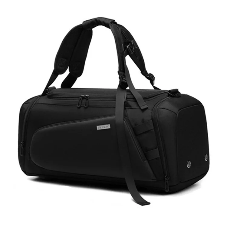 Borsone da viaggio MINGLU Oxford Cloth Waterproof - Nero