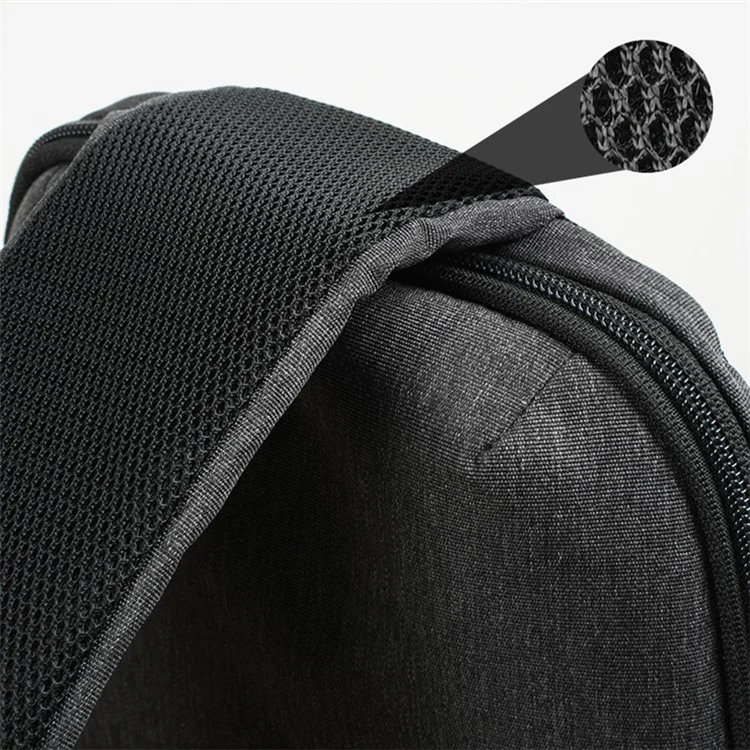 YESIDO WB33 Borsa a tracolla da uomo resistente all'acqua in poliestere per viaggio, sport, uso quotidiano