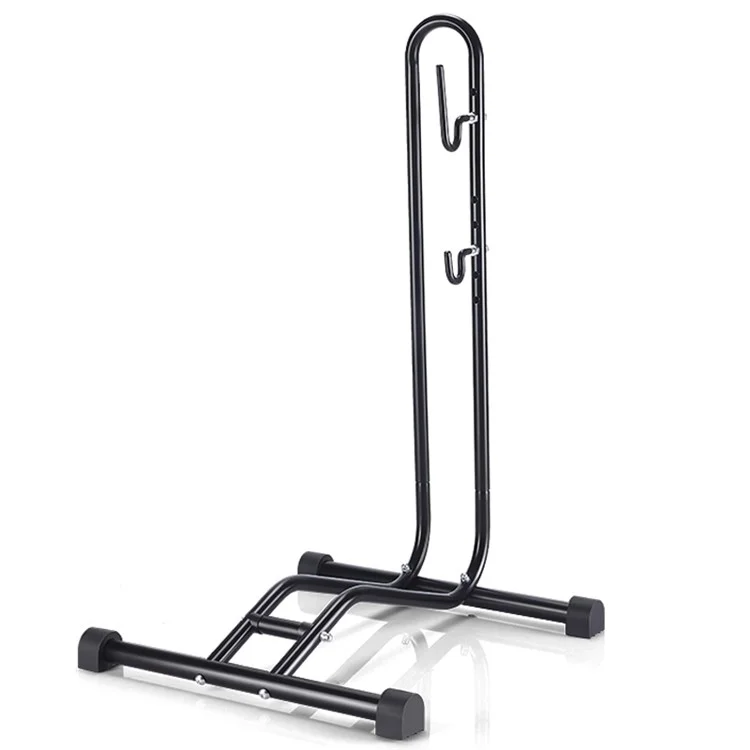 WEST BIKING YP0723017 2-In- 1 Bike Supported Hanger L-shaped Vertical Bicycles Parking Mount Holder Packing Rack