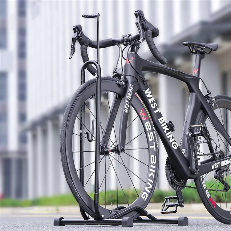 WEST BIKING YP0723017 3 In 1 Bicycles Mount Bike Supported Hanger L-shaped Vertical Parking Holder Packing Rack