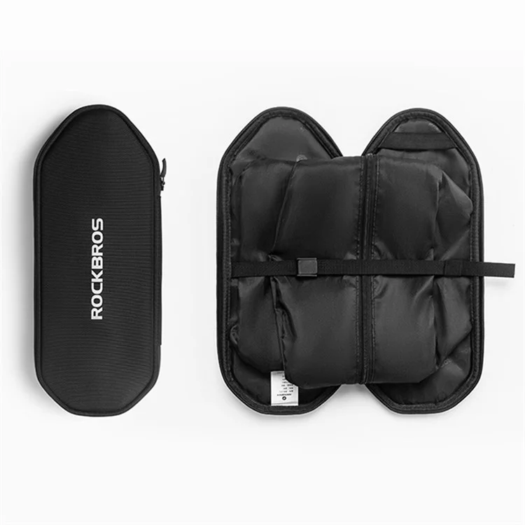 ROCKBROS Fahrrad-Gepäckträger Aluminiumlegierung Regal MTB Fahrrad-Sattelstützen-Tasche mit Schutzblech - Standard-Regal 