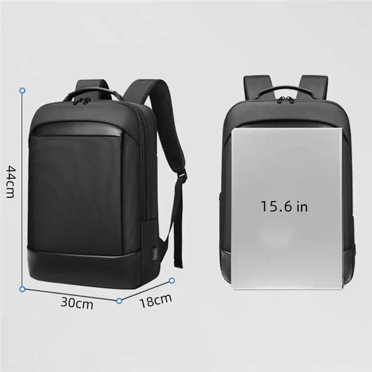 EURCOOL 8810 Mochila de Tecido Oxford com Porta USB para Carregamento