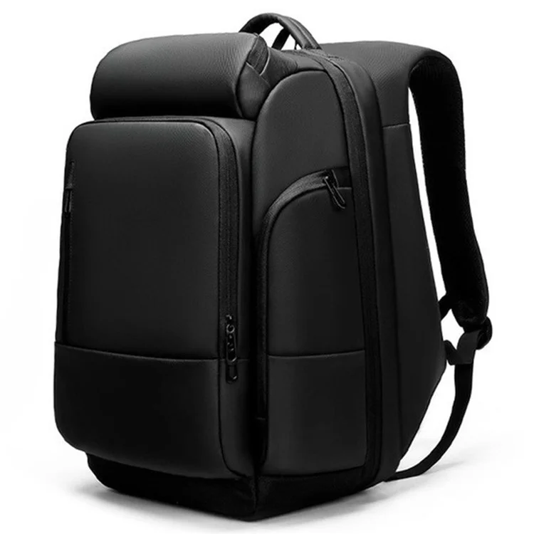 Sac à bandoulière de voyage pour homme EURCOOL 1755 avec port USB externe, version améliorée - Noir