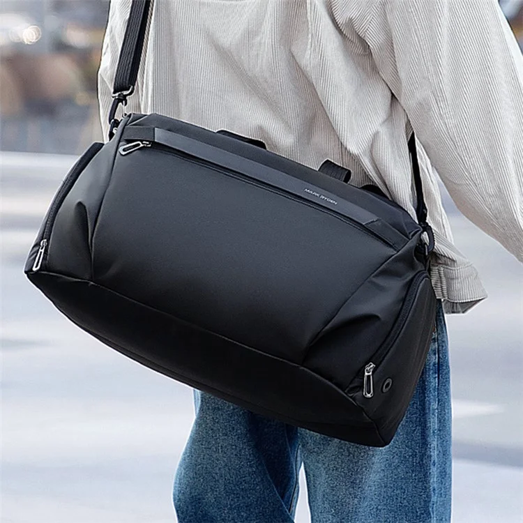 MARK RYDEN MR3006 Oxford Cloth Sports Duffle Handbag Schultertasche - Grau