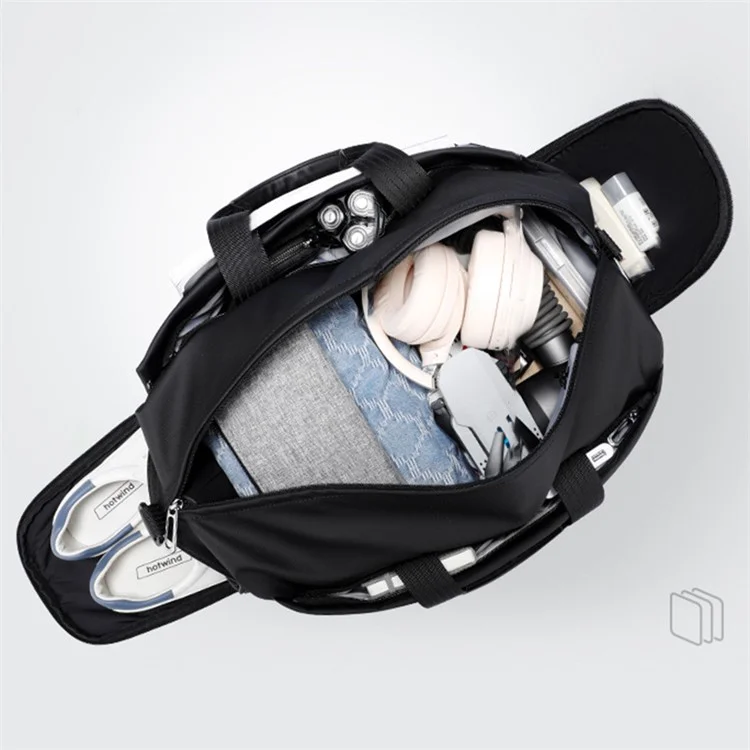 MARK RYDEN MR3006 Oxford Cloth Sports Duffle Handbag Schultertasche - Grau