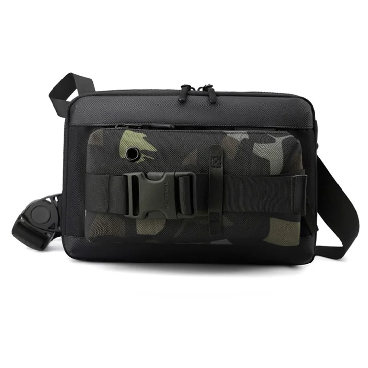 WEPOWER 2120# Herren Umhängetasche Casual Nylon Umhängetasche - Camouflage