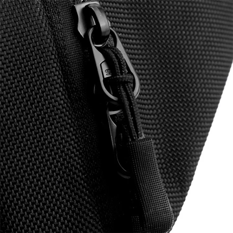 WEPOWER 2114 Men's Travel Chest Bag Nylon Cloth Waist Pack Pouch Daypack - Grey