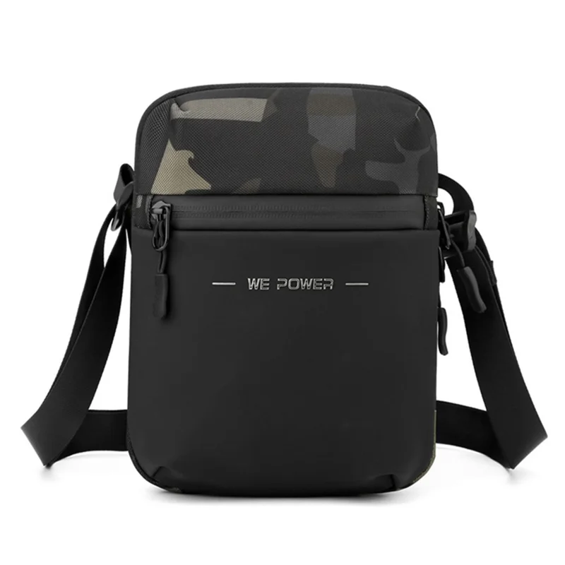 WEPOWER 2112# Stylish Men Single Shoulder Nylon Crossbody Bag - Camouflage