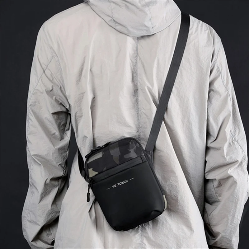WEPOWER 2112# Stylish Men Single Shoulder Nylon Crossbody Bag - Camouflage