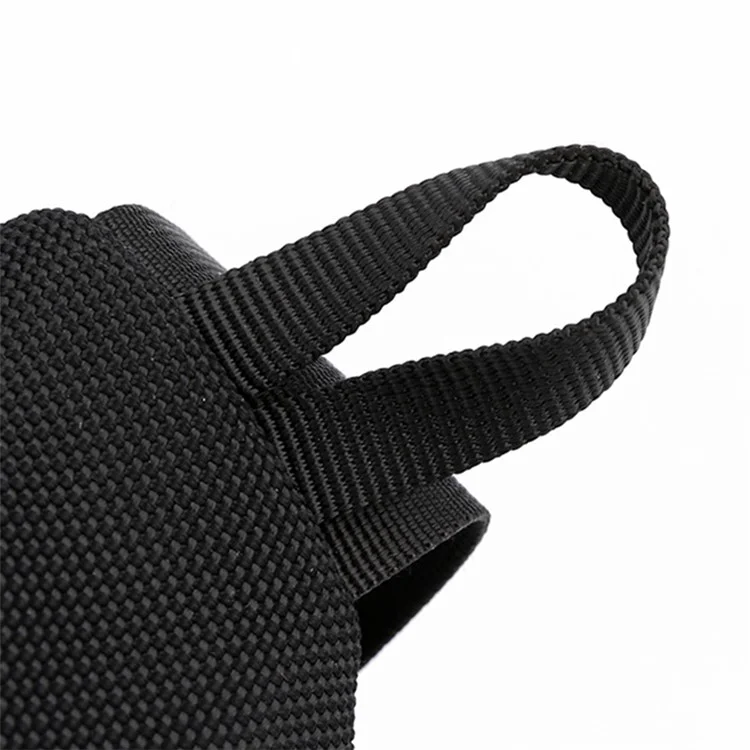 WEPOWER 2123# Bolso de pecho para hombre, de nailon, de un solo hombro, de mensajero - Negro
