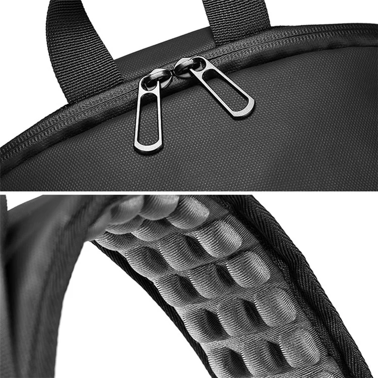EURCOOL 1820 Lightweight Chest Bag Portable Crossbody Bag for Man, Black