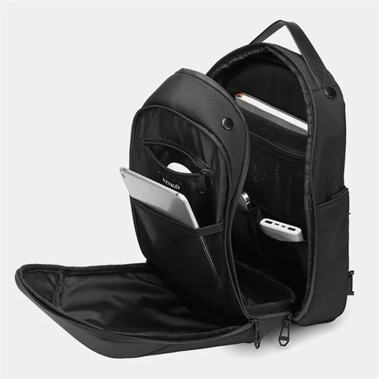 Bolsa transversal OZUKO 9731 Oxford Cloth Waterproof Chest - Camuflagem