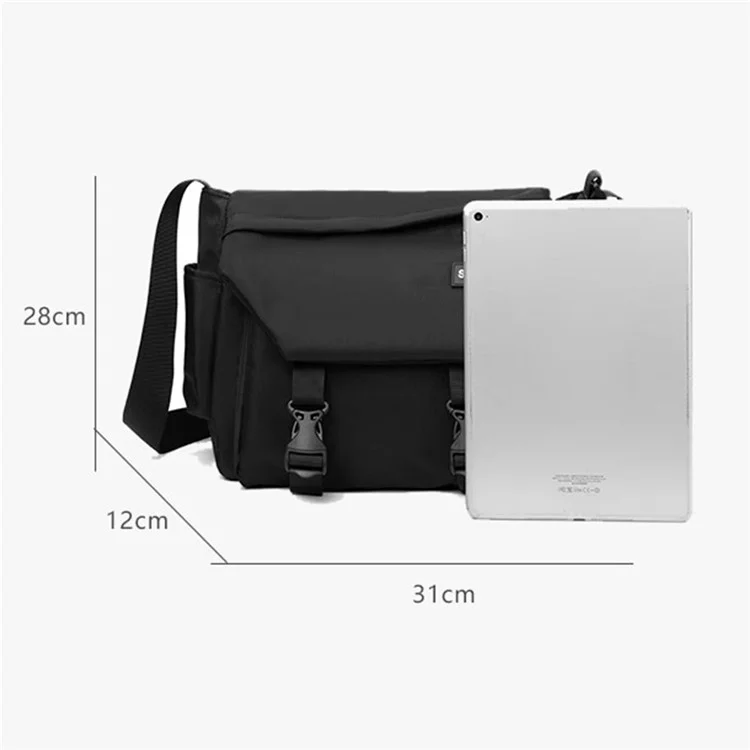 VICTORIATOURIST V5066 Bolsa Mensageiro Unissex Single Shoulder Oxford Cloth Casual Crossbody