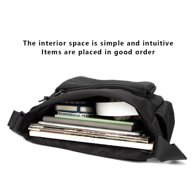 VICTORIATOURIST V5066 Bolsa Mensageiro Unissex Single Shoulder Oxford Cloth Casual Crossbody