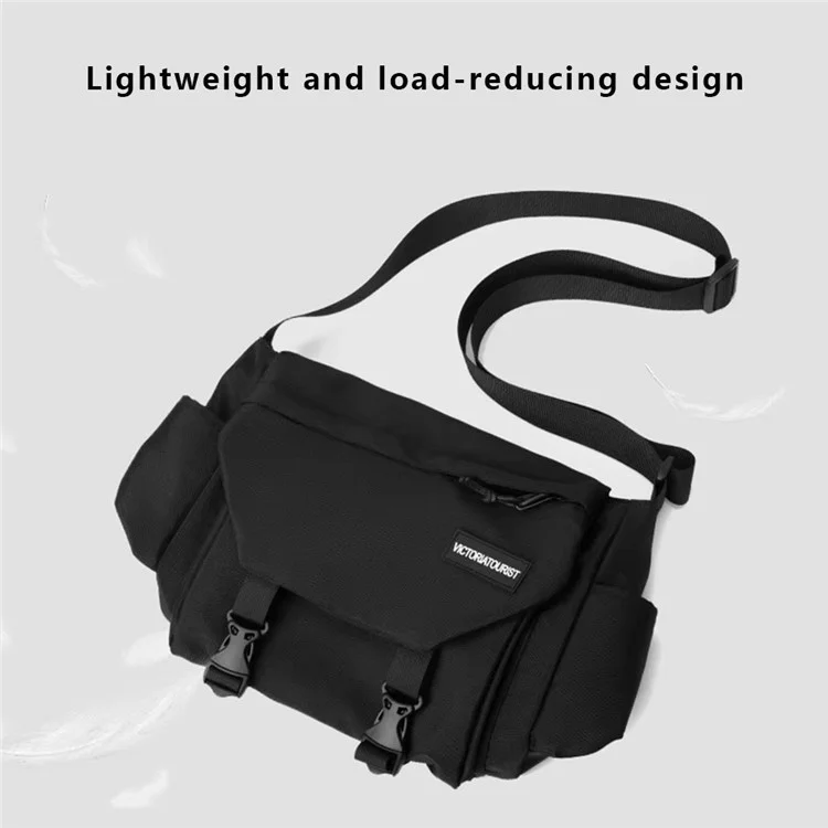 VICTORIATOURIST V5066 Bolsa Mensageiro Unissex Single Shoulder Oxford Cloth Casual Crossbody
