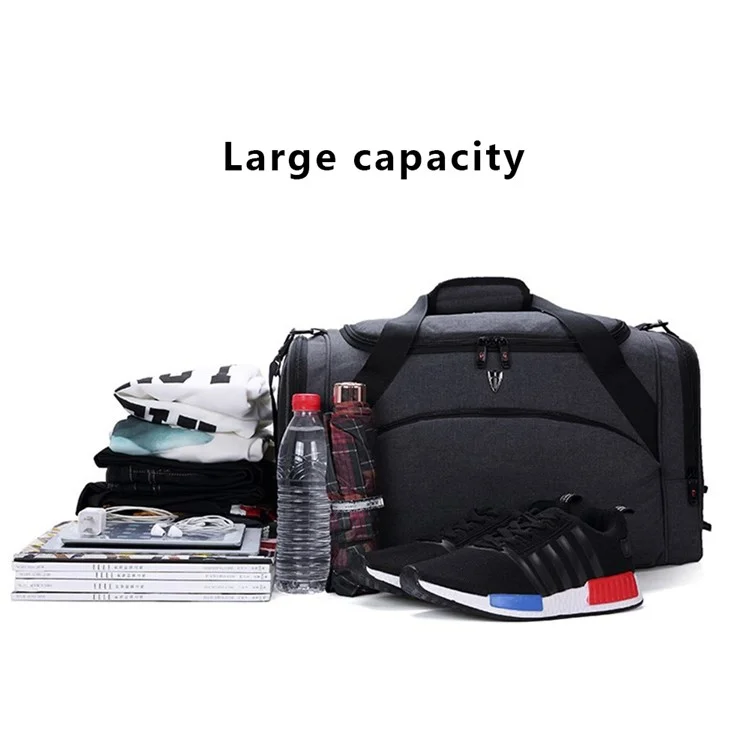 VICTORIATOURIST V7010 Wet and Dry Separation Duffel Bag Nylon Shoulder Bag, Small Version