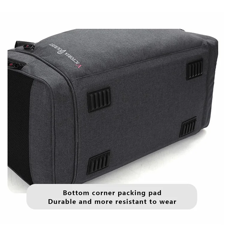 VICTORIATOURIST V7010 Wet and Dry Separation Duffel Bag Nylon Shoulder Bag, Small Version