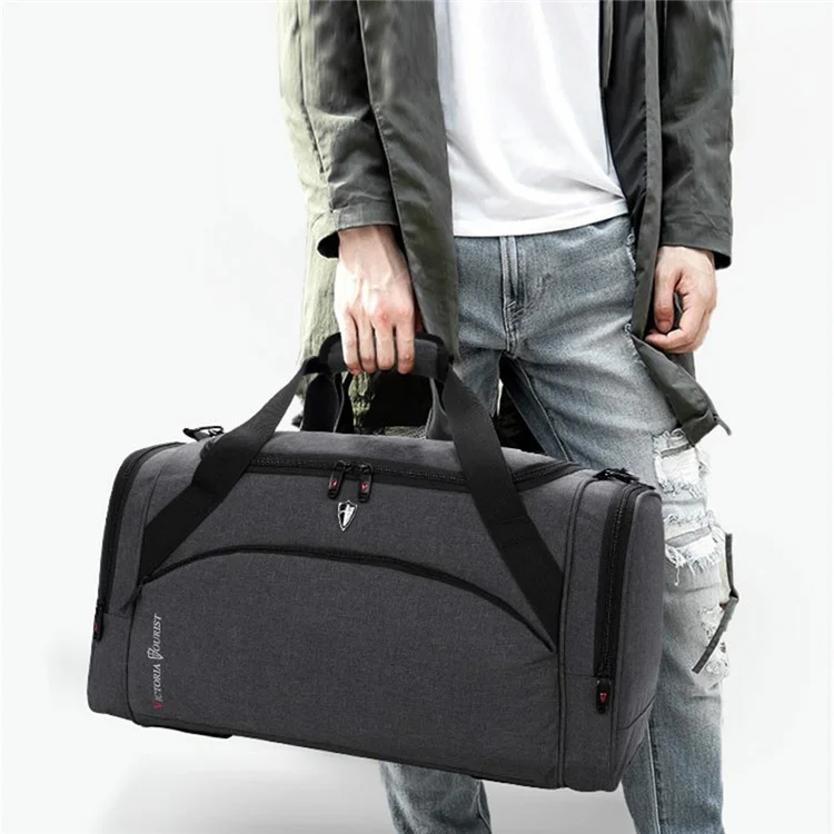 VICTORIATOURIST V7010 Wet and Dry Separation Duffel Bag Nylon Shoulder Bag, Small Version