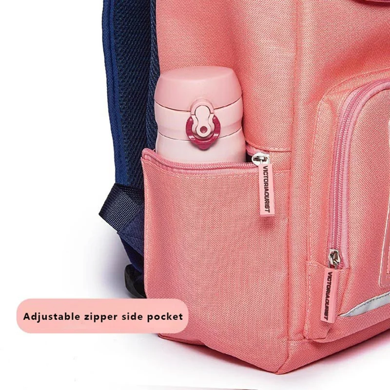 VICTORIATOURIST S8031 Burden-reducing Backpack Oxford Cloth Kids Primary School Student Schoolbag, Large Version