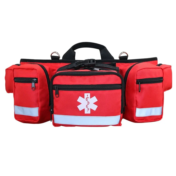 Medical First Aid Kit Bag Outdoor Emergency Rescue Waist Bag for Camping Survival Medical Kit Organizer