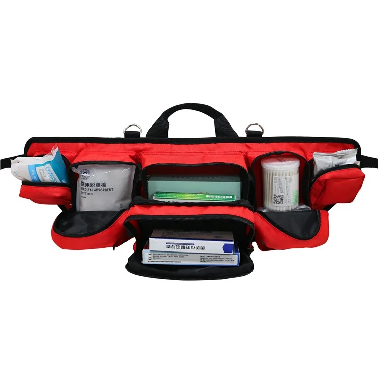 Medical First Aid Kit Bag Outdoor Emergency Rescue Waist Bag for Camping Survival Medical Kit Organizer