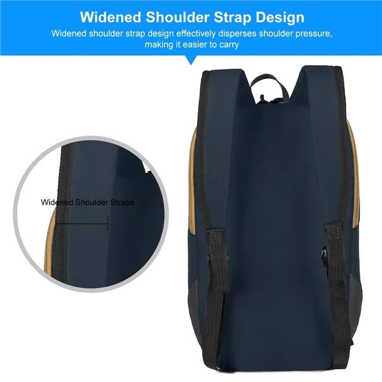 HAWEEL HWL7032 Outdoor Ultra-leichter Rucksack 20-35L Oxford Wanderrucksack Reiserucksack - Dunkelblau
