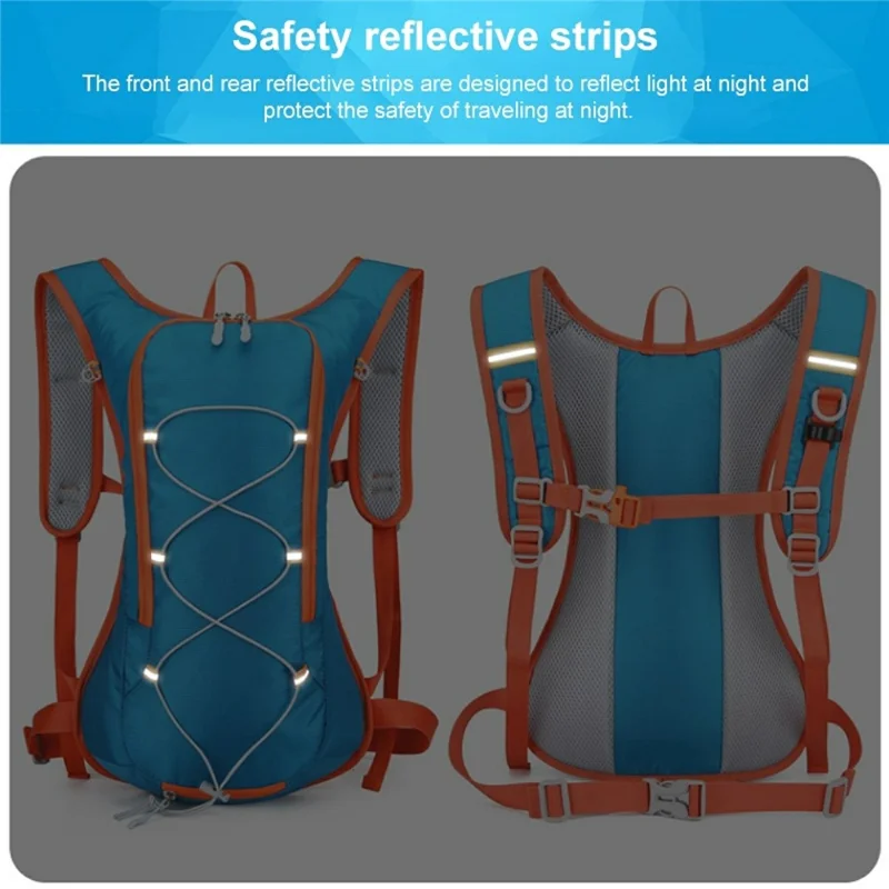 HAWEEL HWL7030 Outdoor Ultra-light Hiking Backpack Oxford Cycling Rucksack Travel Daypack - Blue