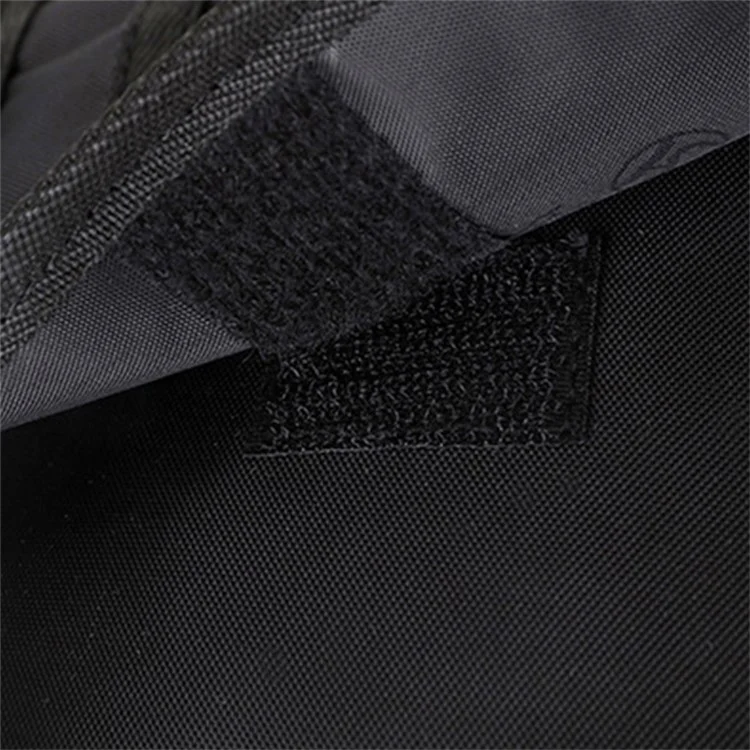 HAOSHUAI 325 Sac de Jambe Imperméable en Nylon Multifonction pour Hommes, 15x29x8cm - Noir