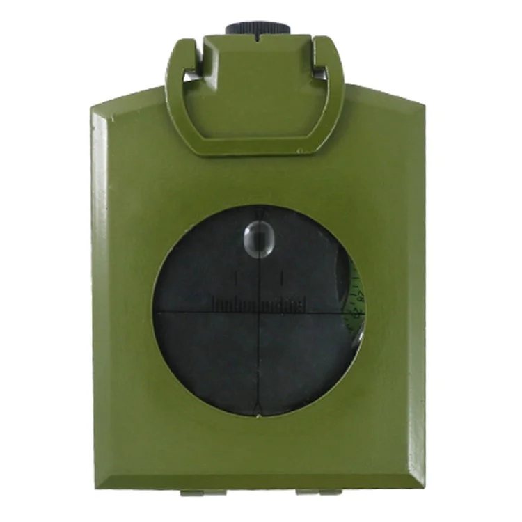 JINGU K4074 Survival Compass Portable Digital Compass Navigation Equipment for Outdoor Camping Hiking - Army Green